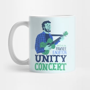 The 2014 Pawnee Eagleton Unity Concert (Cool Colors) - Parks and Recreation Tribute Mug